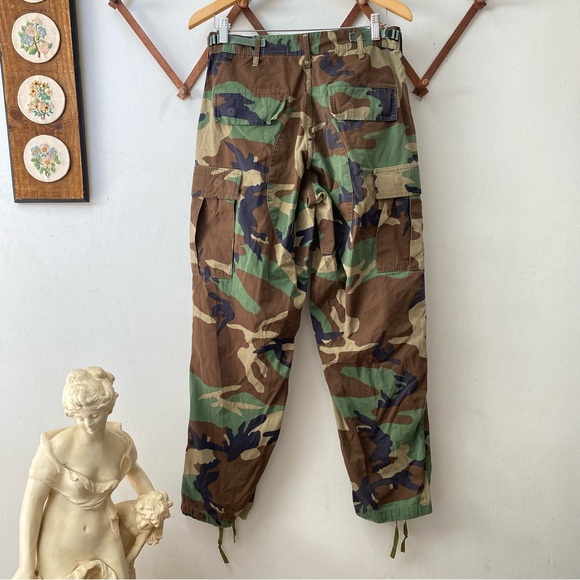Vintage Military Camo Cargo Pants - Picture 10 of 13